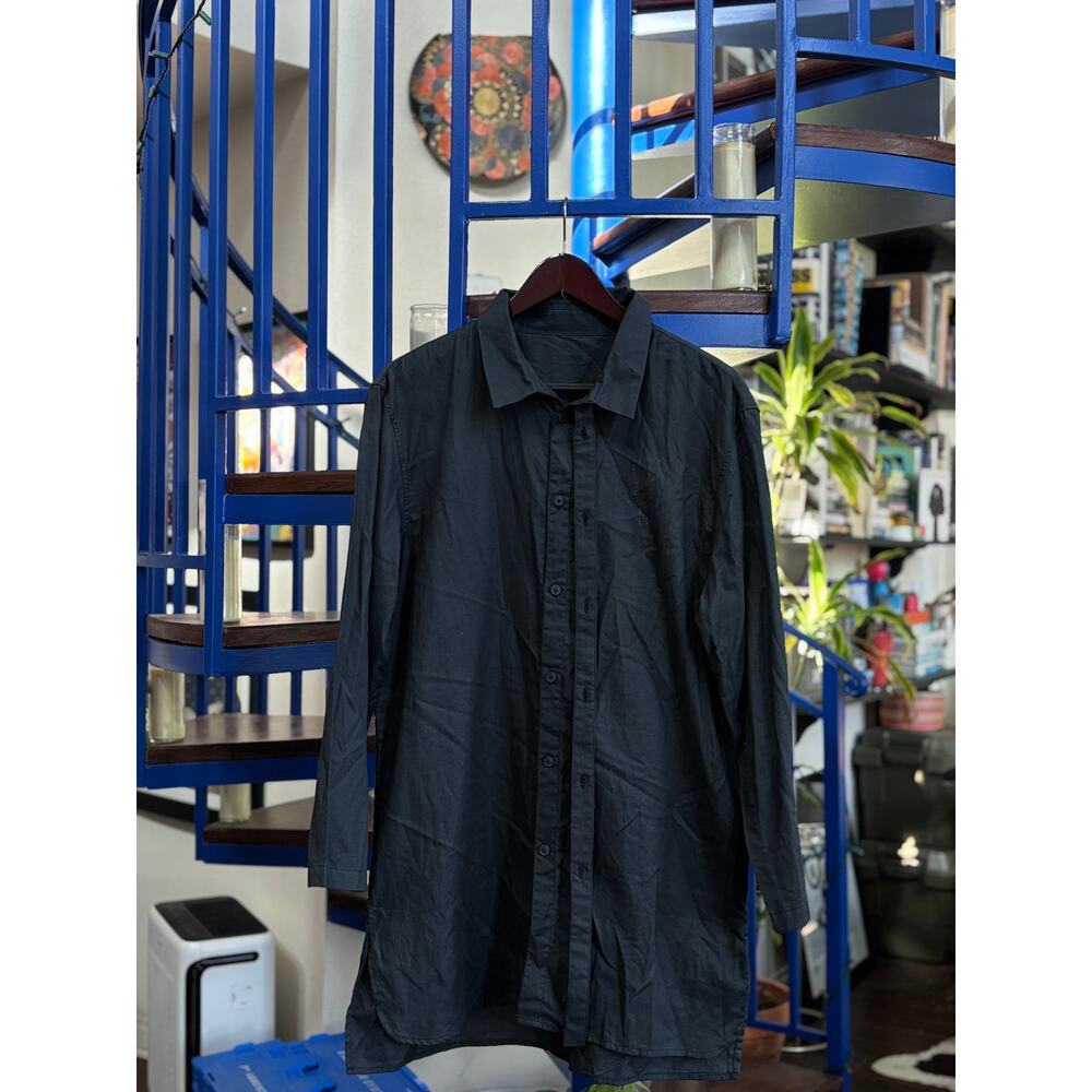Alexandre Plokhov Black Button-Up Shirt Italy Large - Picture 3 of 4